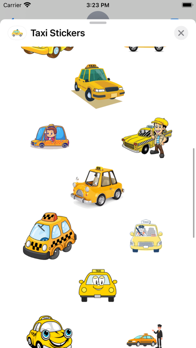 Screenshot #3 pour Taxi Stickers