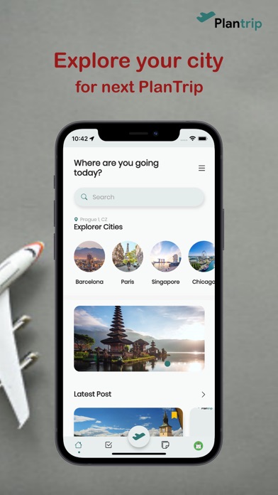 PlanTrip - Social App Screenshot