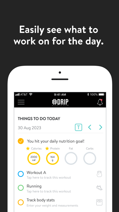 Drip Athletic Club Screenshot