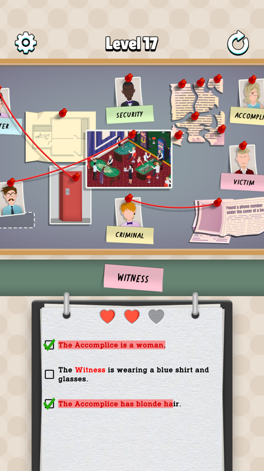 #7. Criminal Case: Logic Puzzle (iOS) Podle: ZiNKY OYUN YAZILIM ANONiM SiRKETi