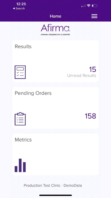 Veracyte Screenshot
