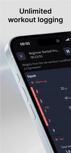 StrengthLog – Workout Tracker screenshot #1 for iPhone