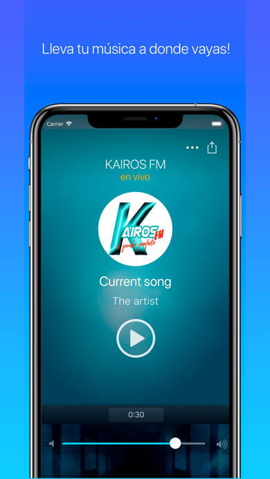 KAIROS FM Screenshot