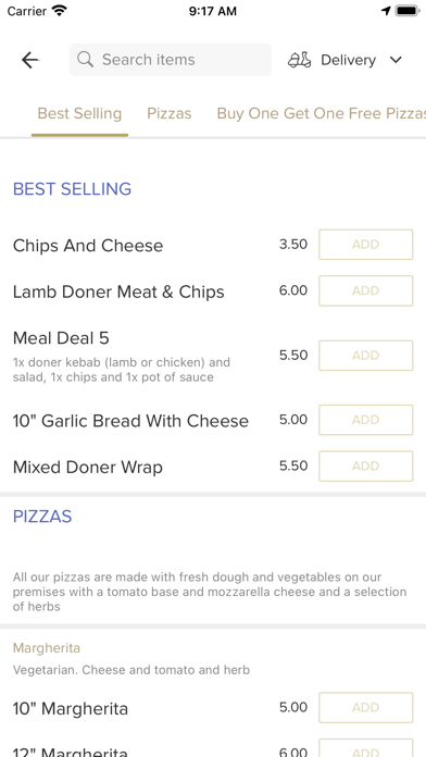Pizza Palace Wombwell Screenshot