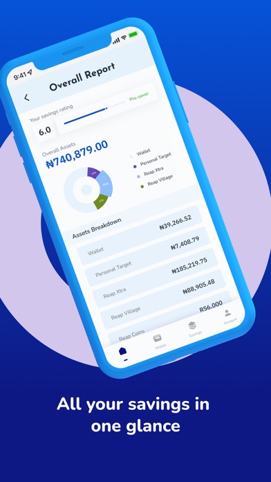 Reaprite: Savings & Finance Screenshot