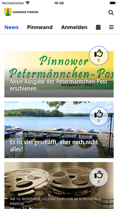 Gemeinde Pinnow Screenshot 2 - AppWisp.com
