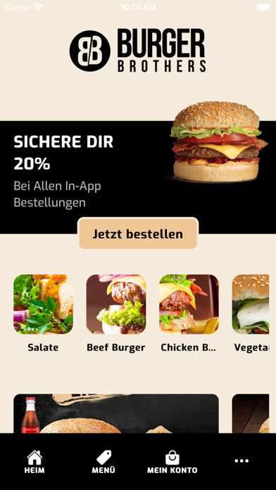 Burger Brothers Deutschland Screenshot