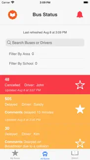 How to cancel & delete bus status 4 1