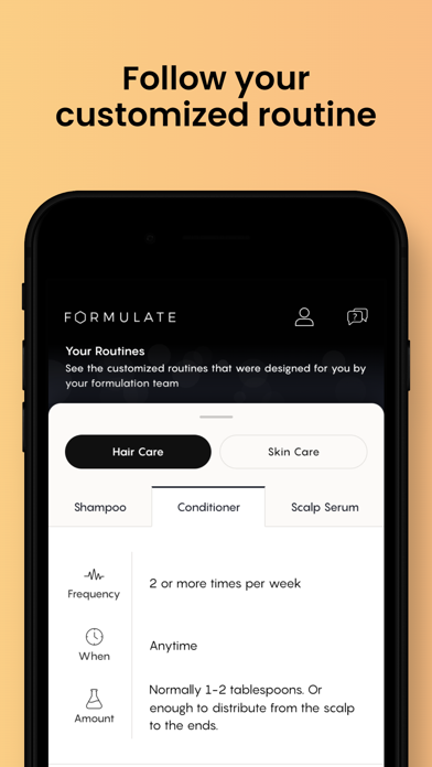Formulate Health Screenshot