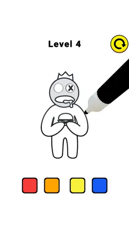 Game screenshot Coloring rainbow blue friends mod apk