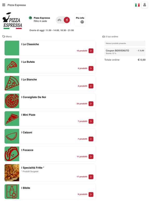 Screenshot #5 pour Pizza Espressa Monza