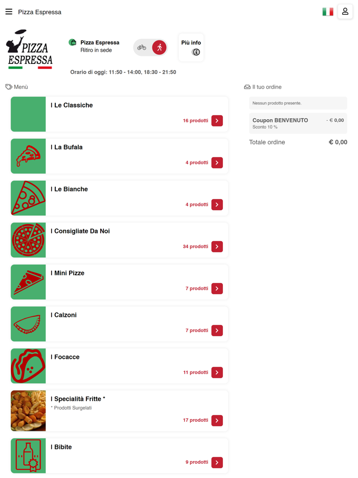 Pizza Espressa Monza