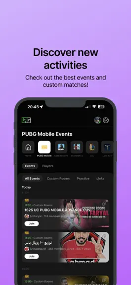 Game screenshot LFG - Your gaming calendar apk