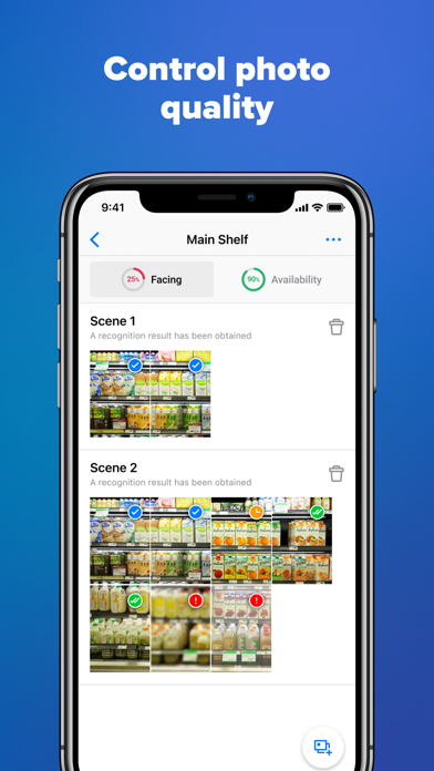AI Shelf Recognition Camera Screenshot