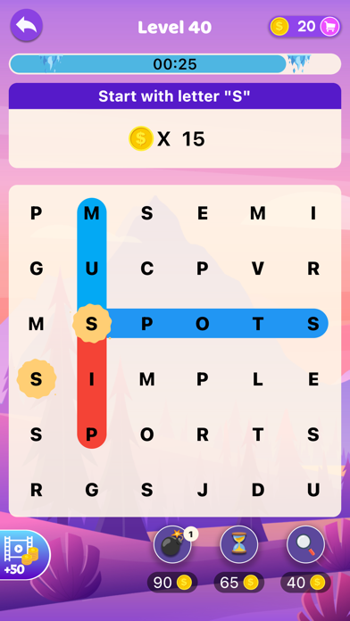 Word Puzzle Games Word Search Screenshot