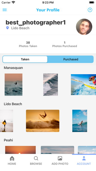 Surfoto Screenshot