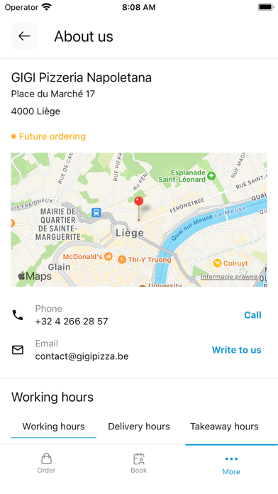 GIGI Pizzeria Napoletana Screenshot