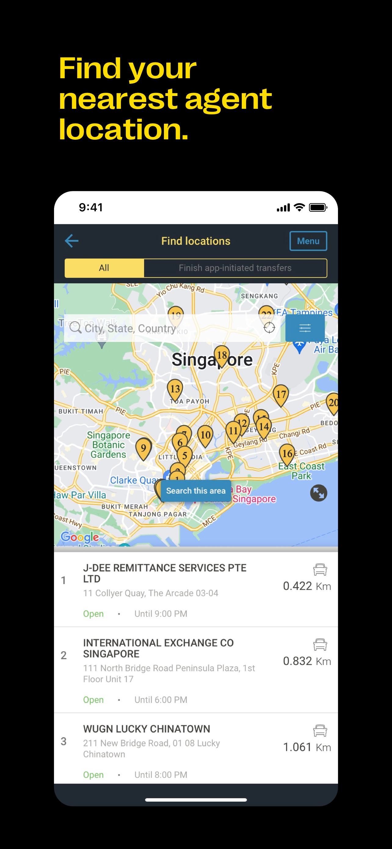 Western Union Send Money SG
