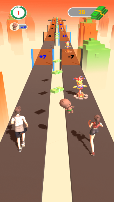 Baby Run Parent Gamesのおすすめ画像2