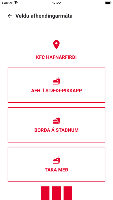 KFC Iceland Screenshot