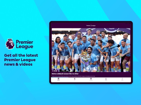 Premier League - Official App iPad app afbeelding 1