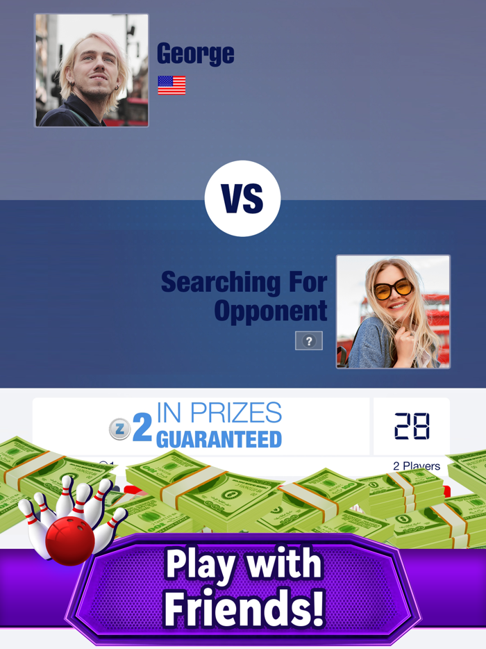 Bowling Strike 3D Win Cash