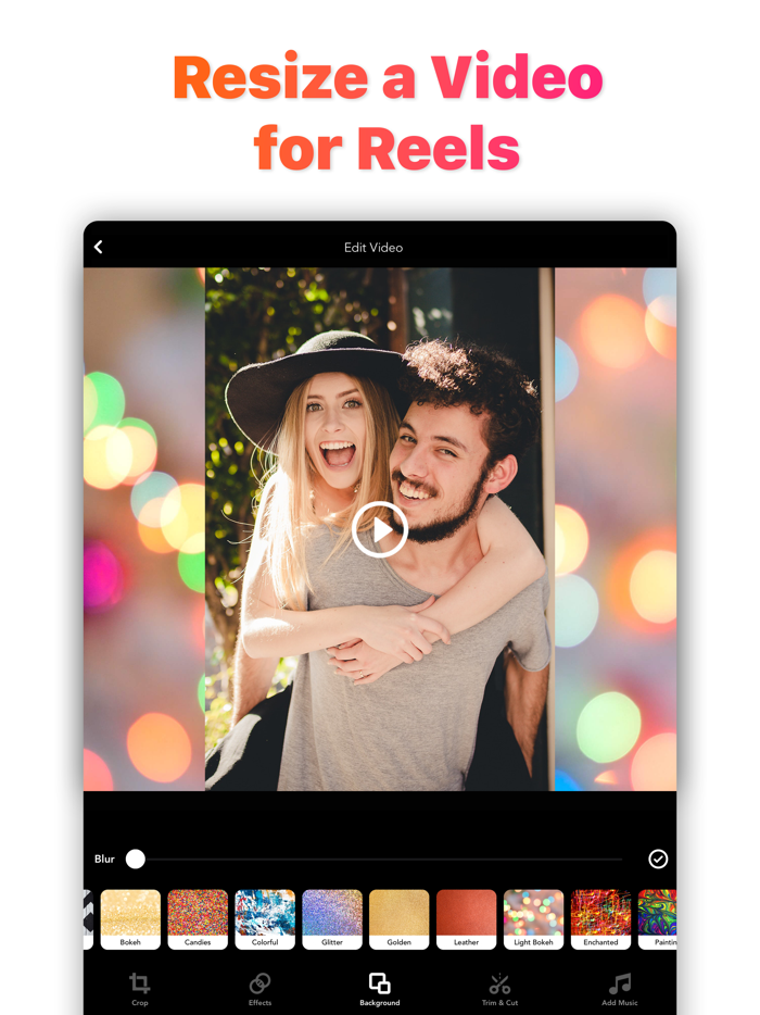 Crop Video for Insta Size