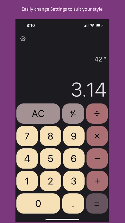 Calculator with Themes screenshot-3