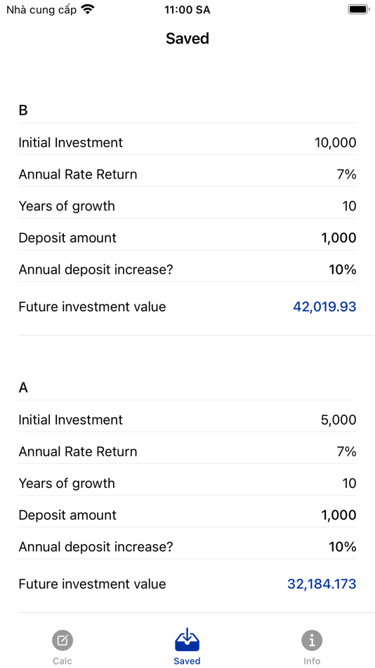 #3. Compound Interest Calc: Growth (iOS) 由: Phan Nhat Đang