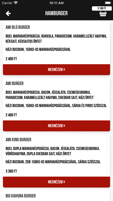 Ami Burger Monor Screenshot