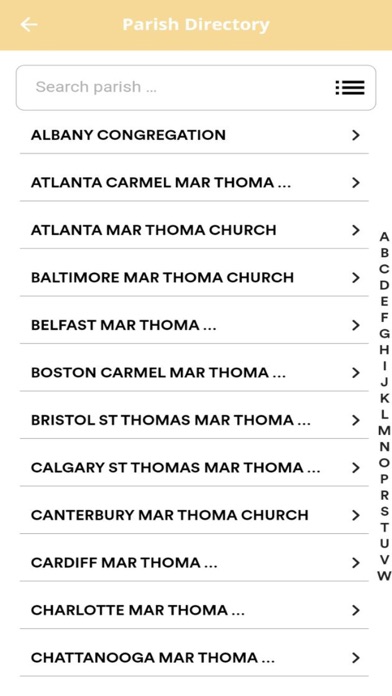 Diocese NAE Screenshot