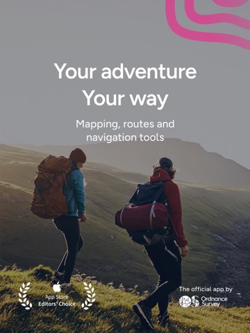 OS Maps: Walking & Bike Trailsのおすすめ画像1