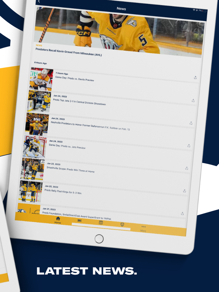 The Nashville Predators App