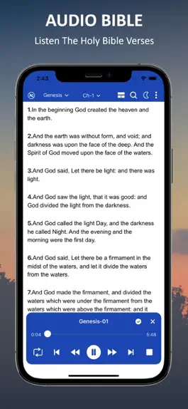 Game screenshot Amplified Bible with Audio apk