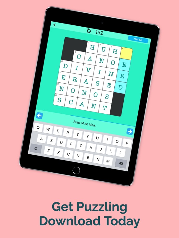 Mini Crossword Daily iPad screenshot 7 - Games app