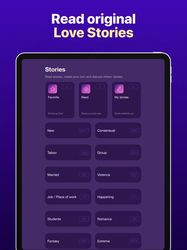 Giochi erotici per coppie su App Store