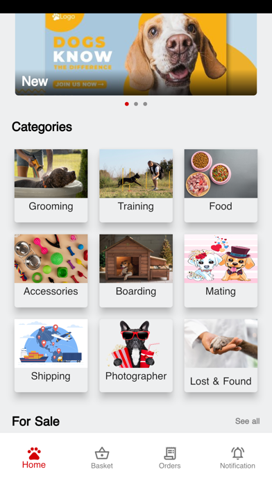 Pet Services Egypt Screenshot