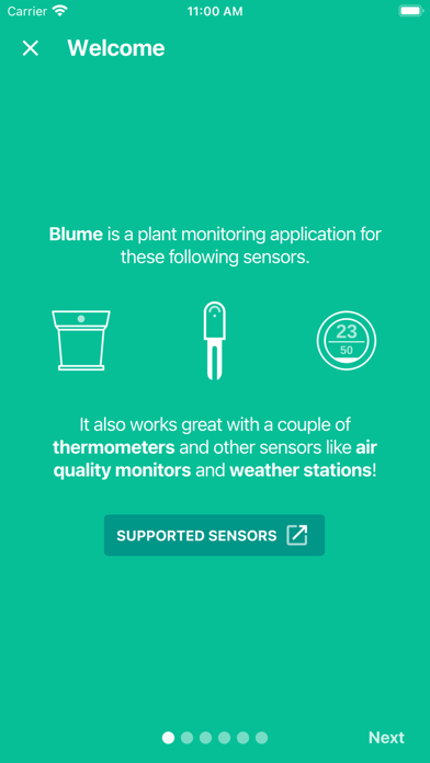 Blume Screenshot