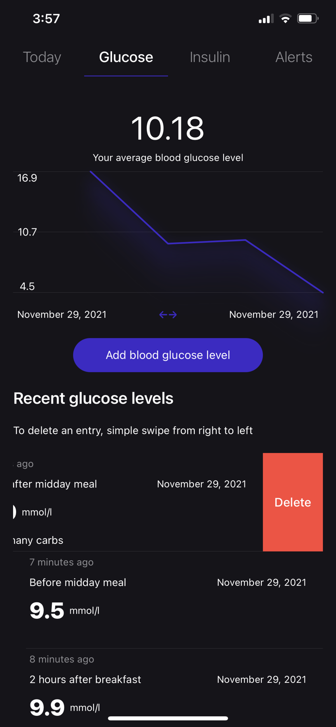 Glucose Diabetes Manager