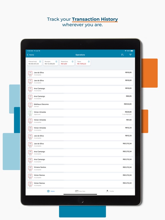 Saúde Service iPad screenshot 5 - Finance app