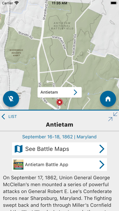 Civil War Battle Maps Screenshot