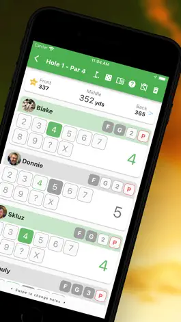 Game screenshot Kodiak Golf: Scorecard + GPS apk