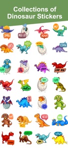 Dinosaur & Text Sticker Emojis screenshot #5 for iPhone
