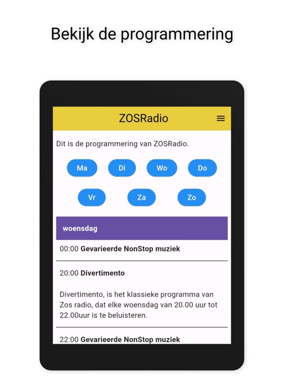 Screenshot #4 pour ZOSRadio