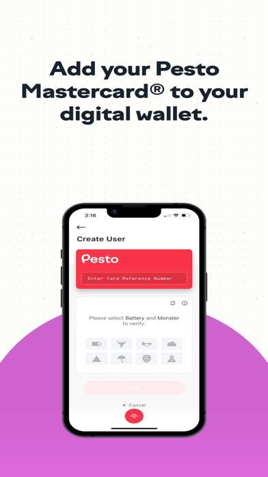 Pesto Credit Screenshot