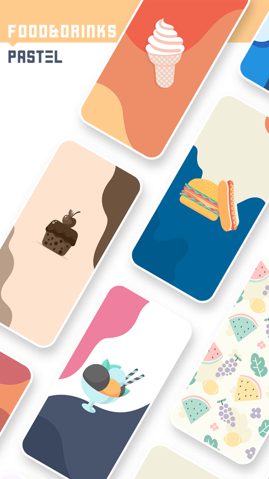 #7. Pastel Walls (iOS) 由: Taiyab Machhaliya