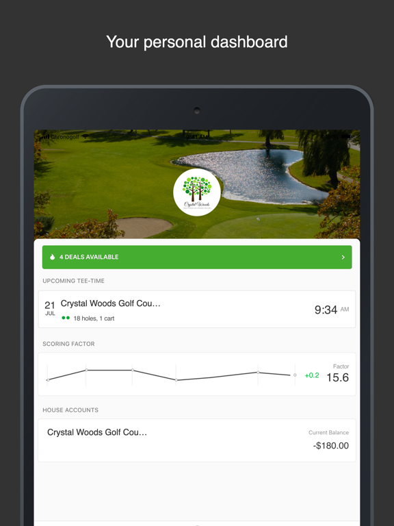 Screenshot #4 pour Crystal Woods Golf Club