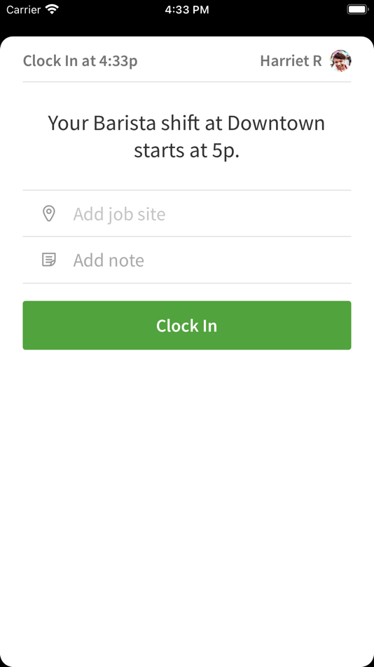 #2. Time Clock Terminal (iOS) 由: When I Work, Inc.