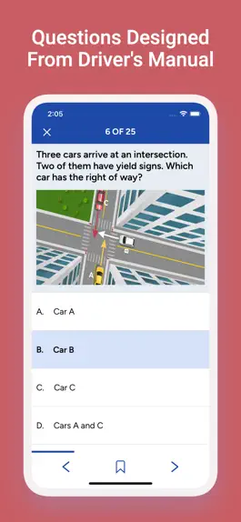 Game screenshot ND DOT Driver's License Test apk
