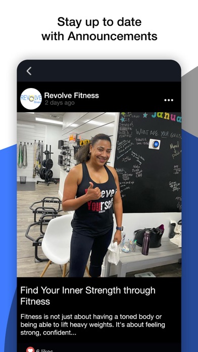 Revolve Fitness Screenshot